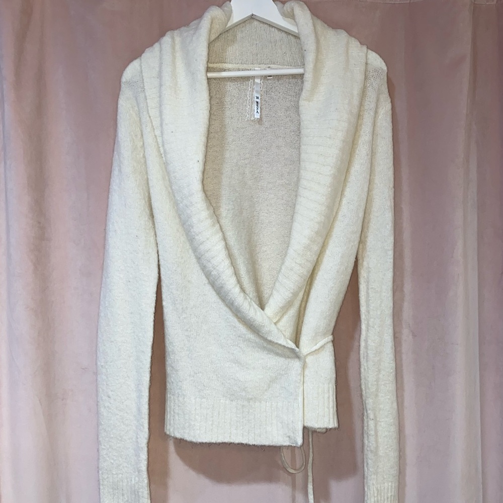 Cream sweater